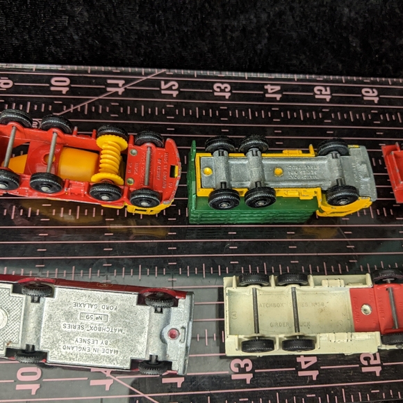 10 Vintage Lesney MatchBox Trailers, Police, Haulers - Picture 7 of 8
